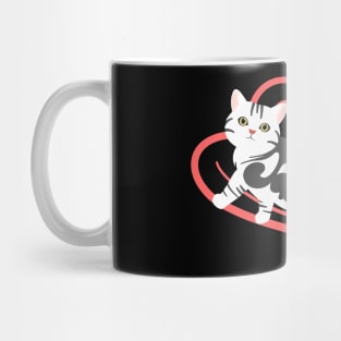 Love American Shorthair Cat Mug